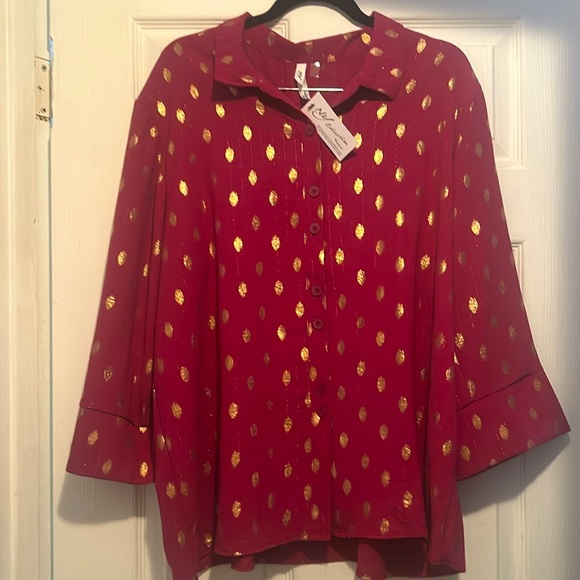 NY Collection Women’s blouse - Picture 2 of 6